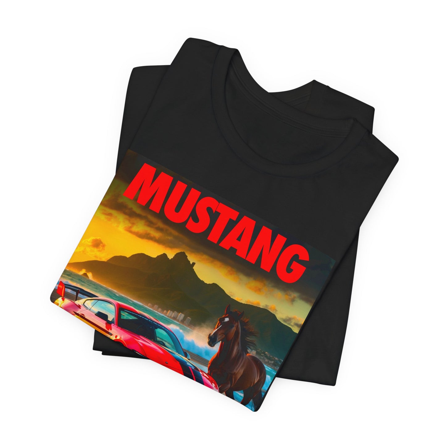 MUSTANG RED HORSE Shirt