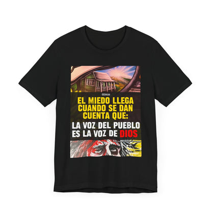 CON DIOS EL MIEDO ES REAL Shirt