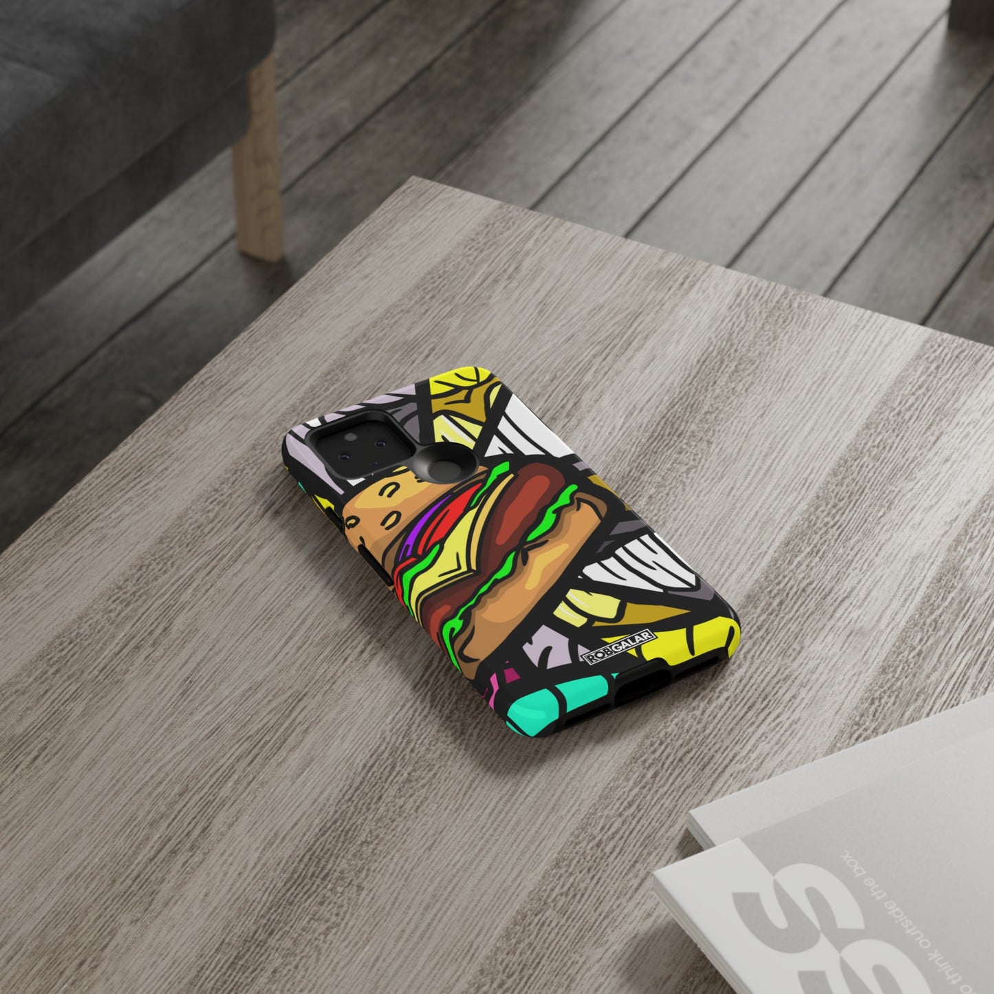 BITE MY BURGER Phone Cases