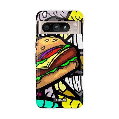 BITE MY BURGER Phone Cases