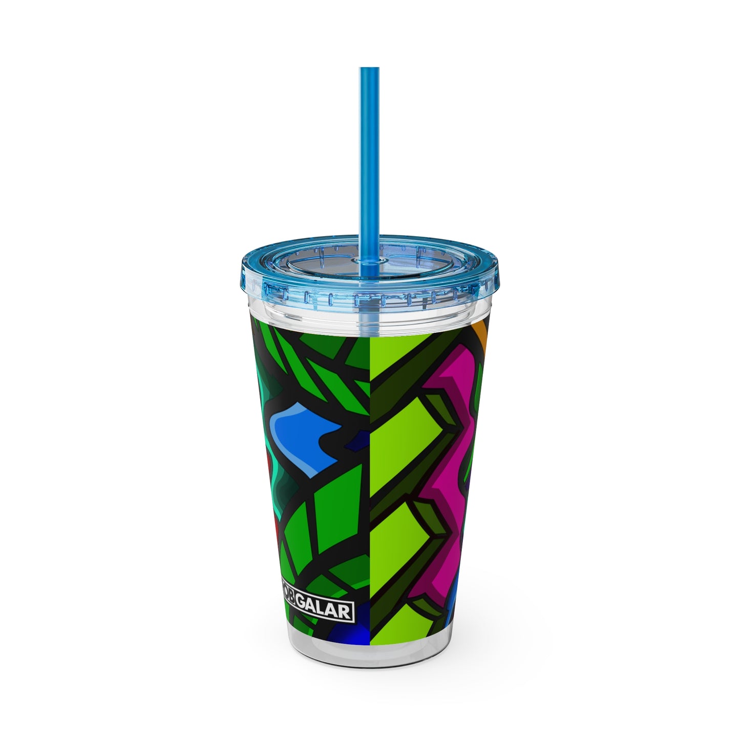 COLOR STYLUS SUNSPLASH Tumbler with Straw