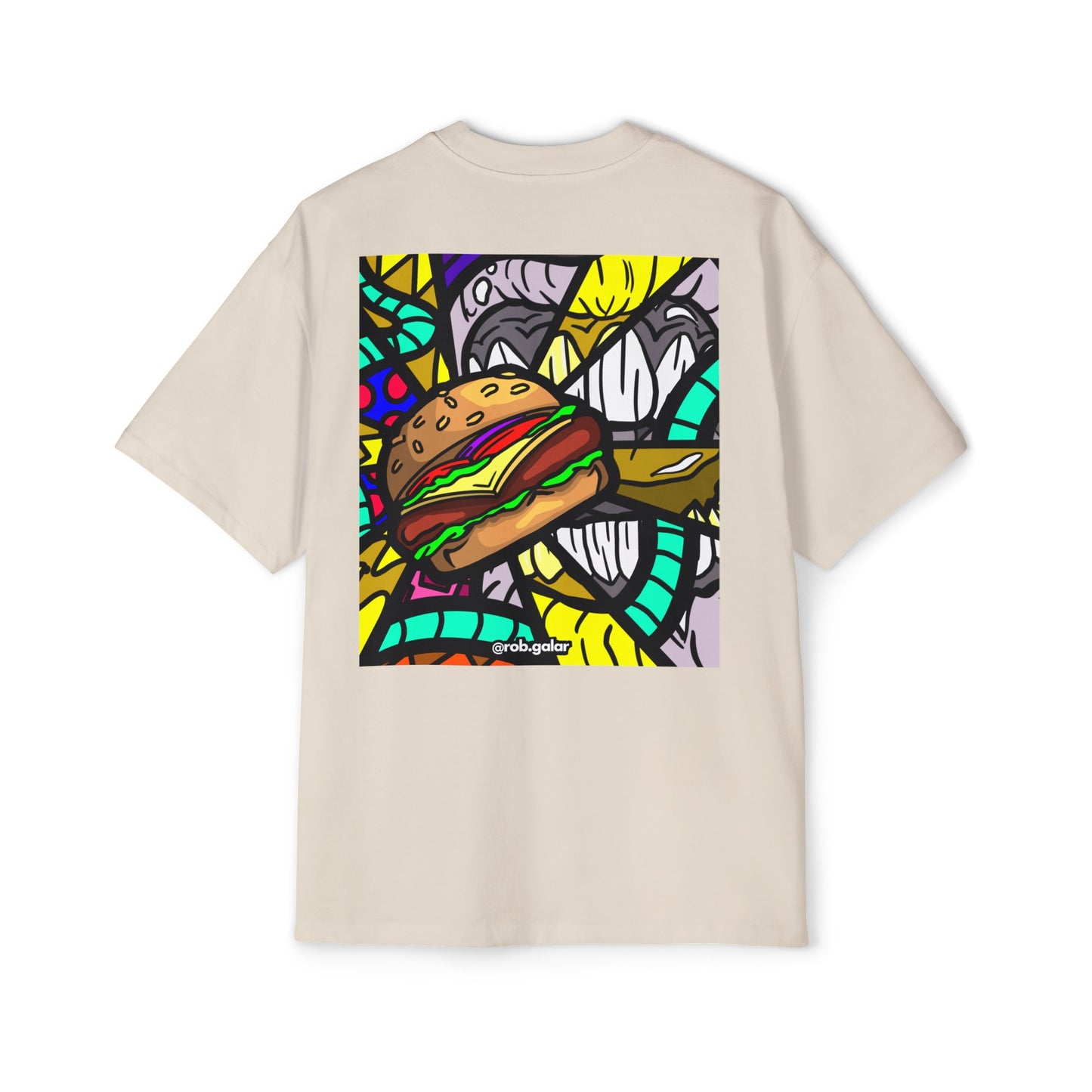 BITE MY BURGER Oversize Tee