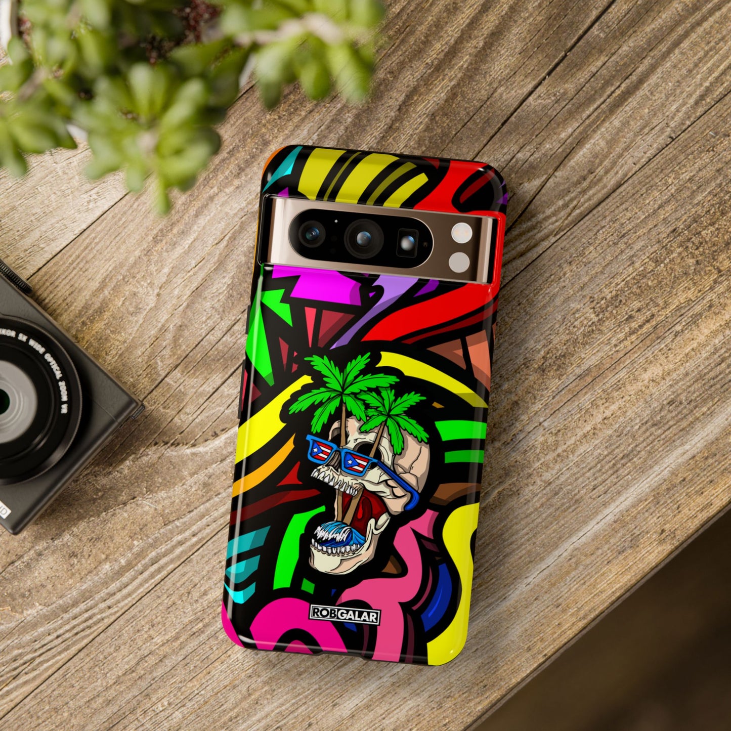 TROPI-SKELETON Phone Cases