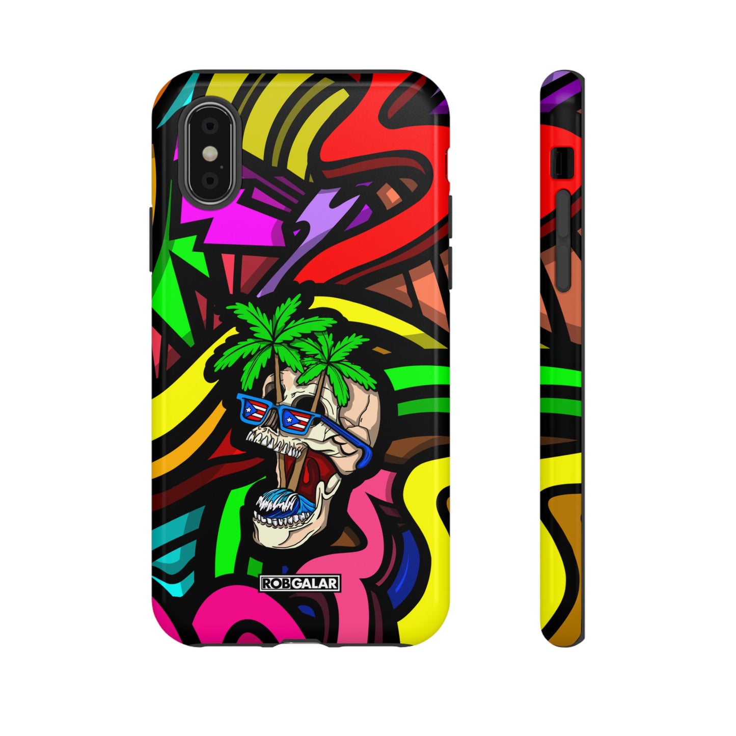 TROPI-SKELETON Phone Cases