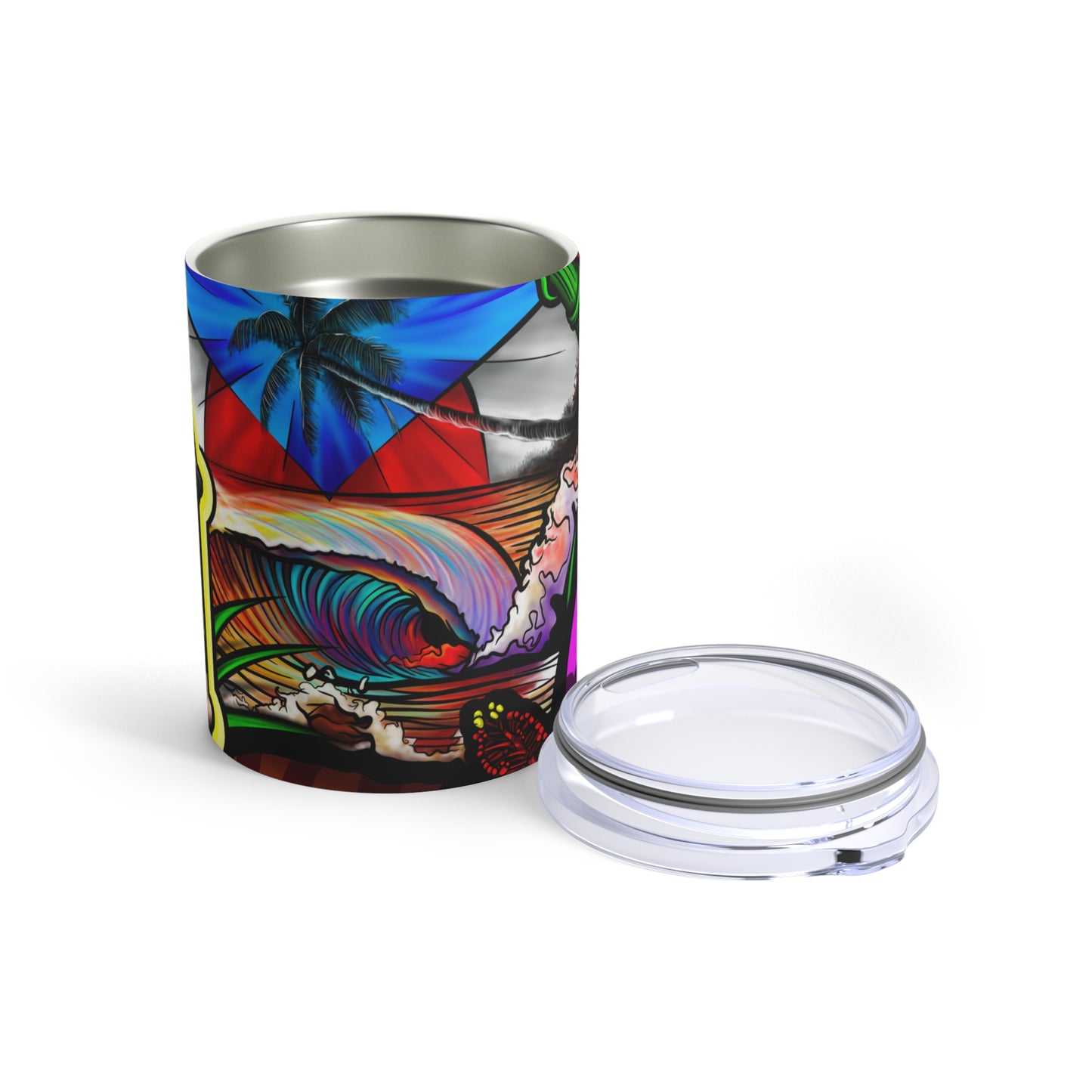 ATARDECER BORINCANO Vaso 10oz 