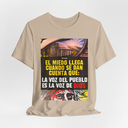 CON DIOS EL MIEDO ES REAL Shirt