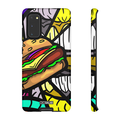 BITE MY BURGER Phone Cases