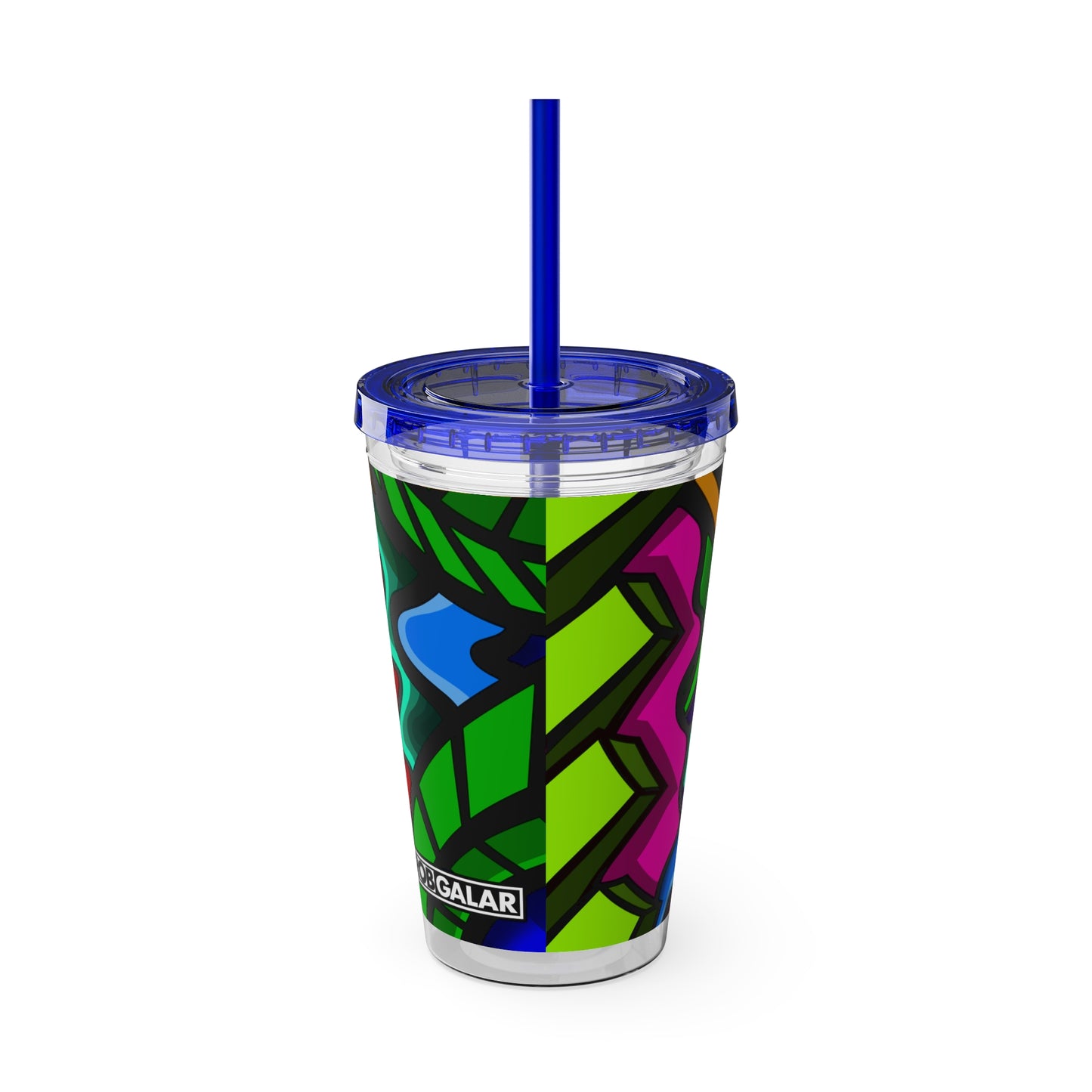 COLOR STYLUS SUNSPLASH Tumbler with Straw