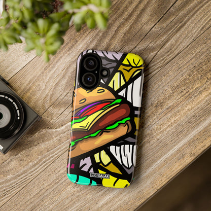 BITE MY BURGER Phone Cases