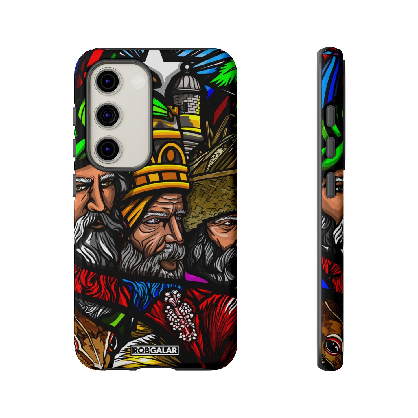 TRES SANTOS REYES Phone Cases