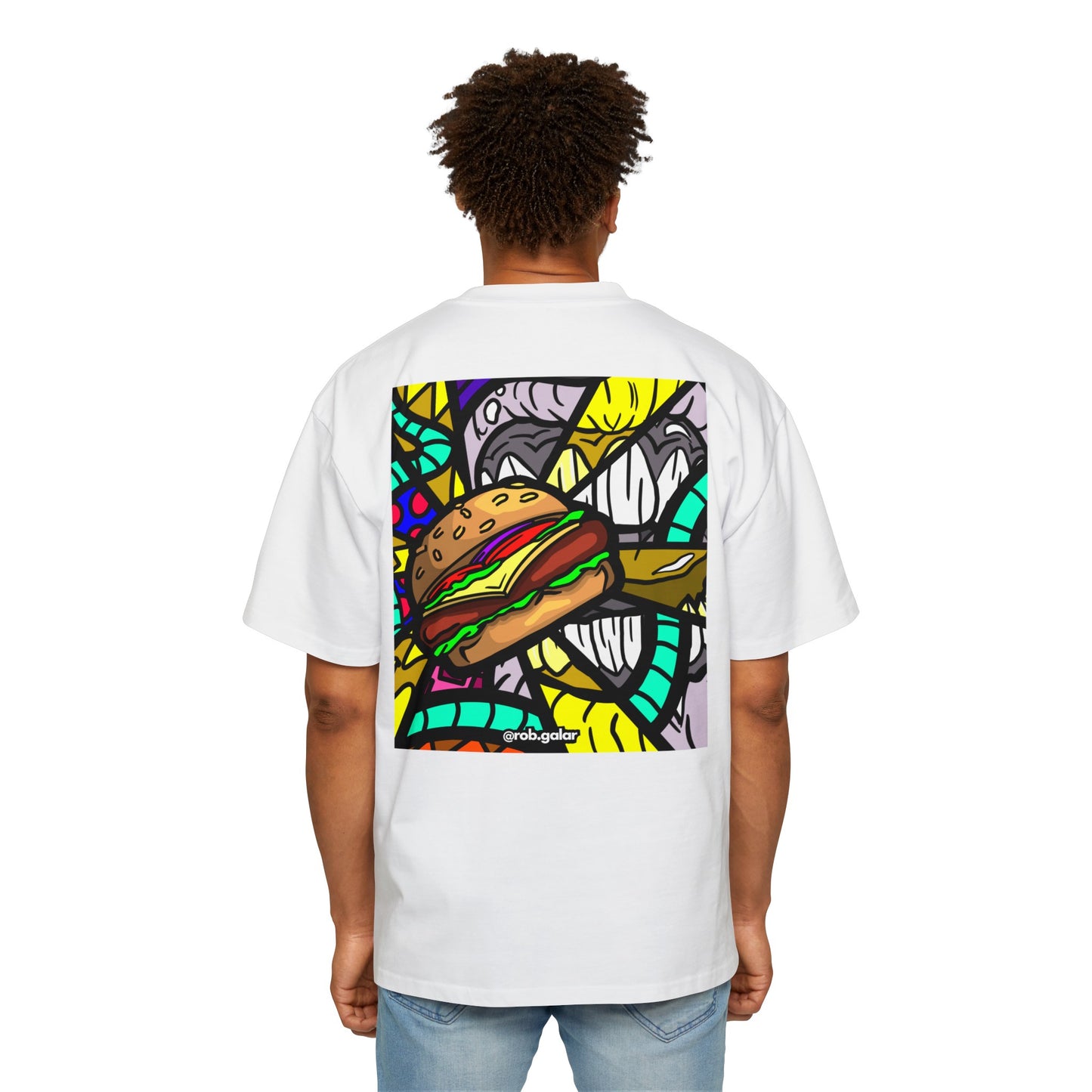 BITE MY BURGER Oversize Tee