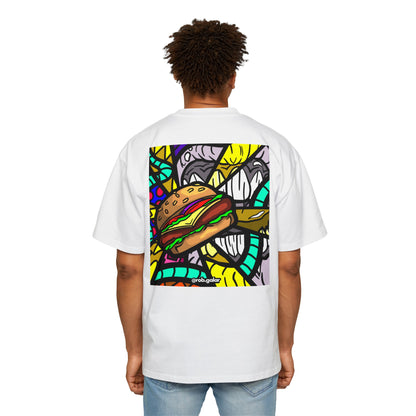 BITE MY BURGER Oversize Tee