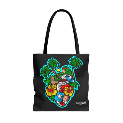 CORAZÓN BORICUA Tote Bag