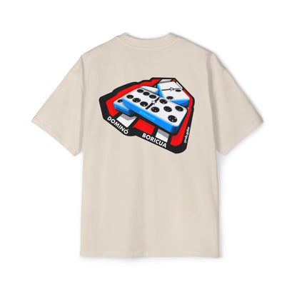 DOMINÓ BORICUA Oversize Tee