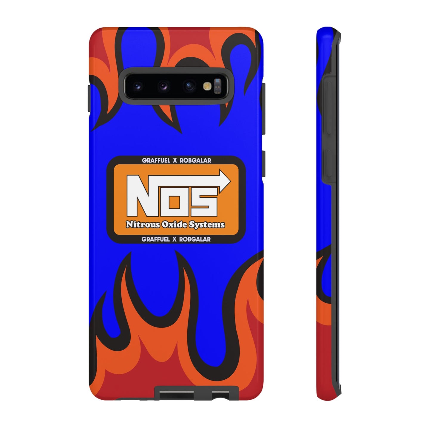 NOS FLAMES GRAFFUEL Phone Cases