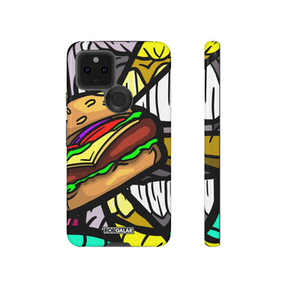 BITE MY BURGER Phone Cases