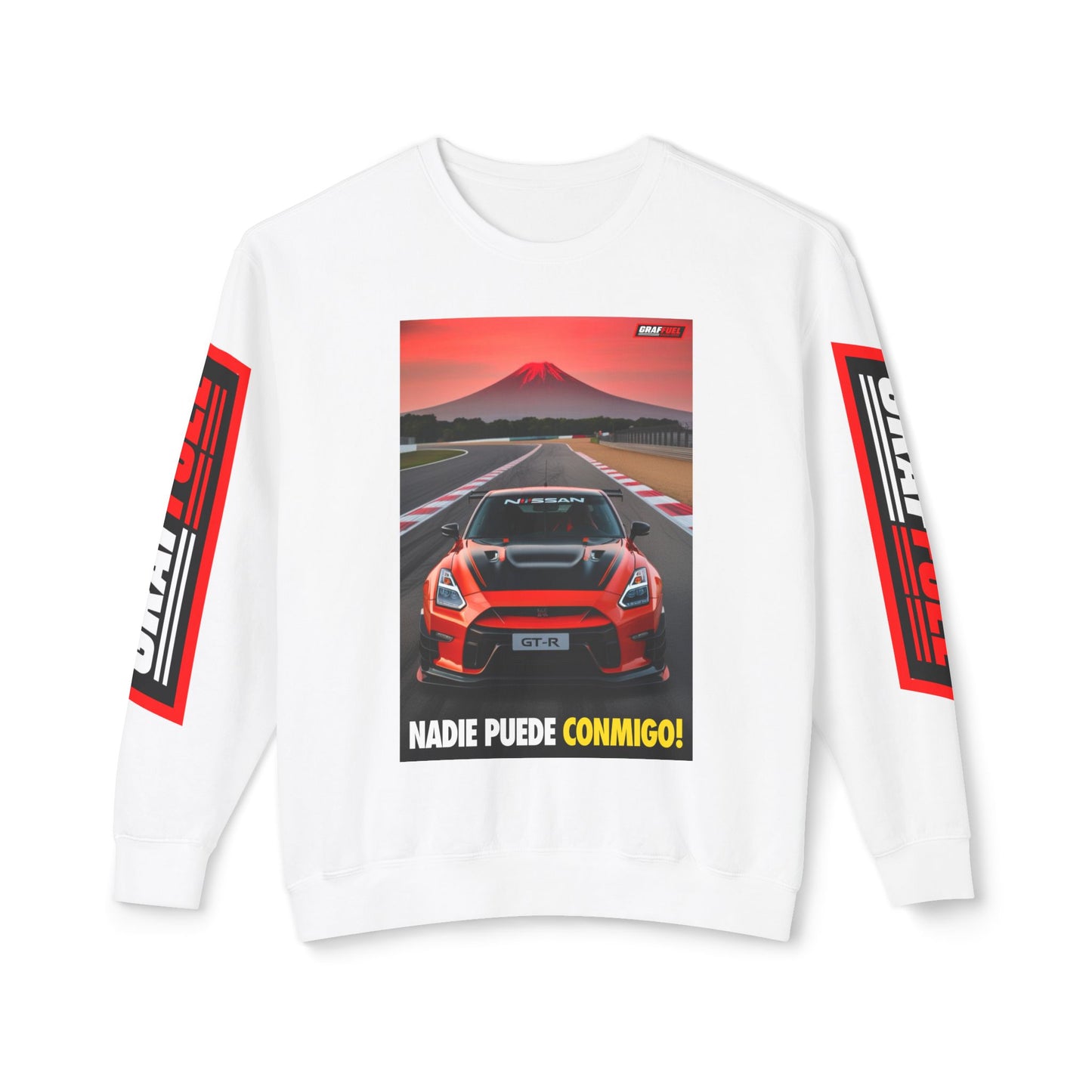 NADIE PUEDE CONMIGO GT-R Crewneck Sweatshirt