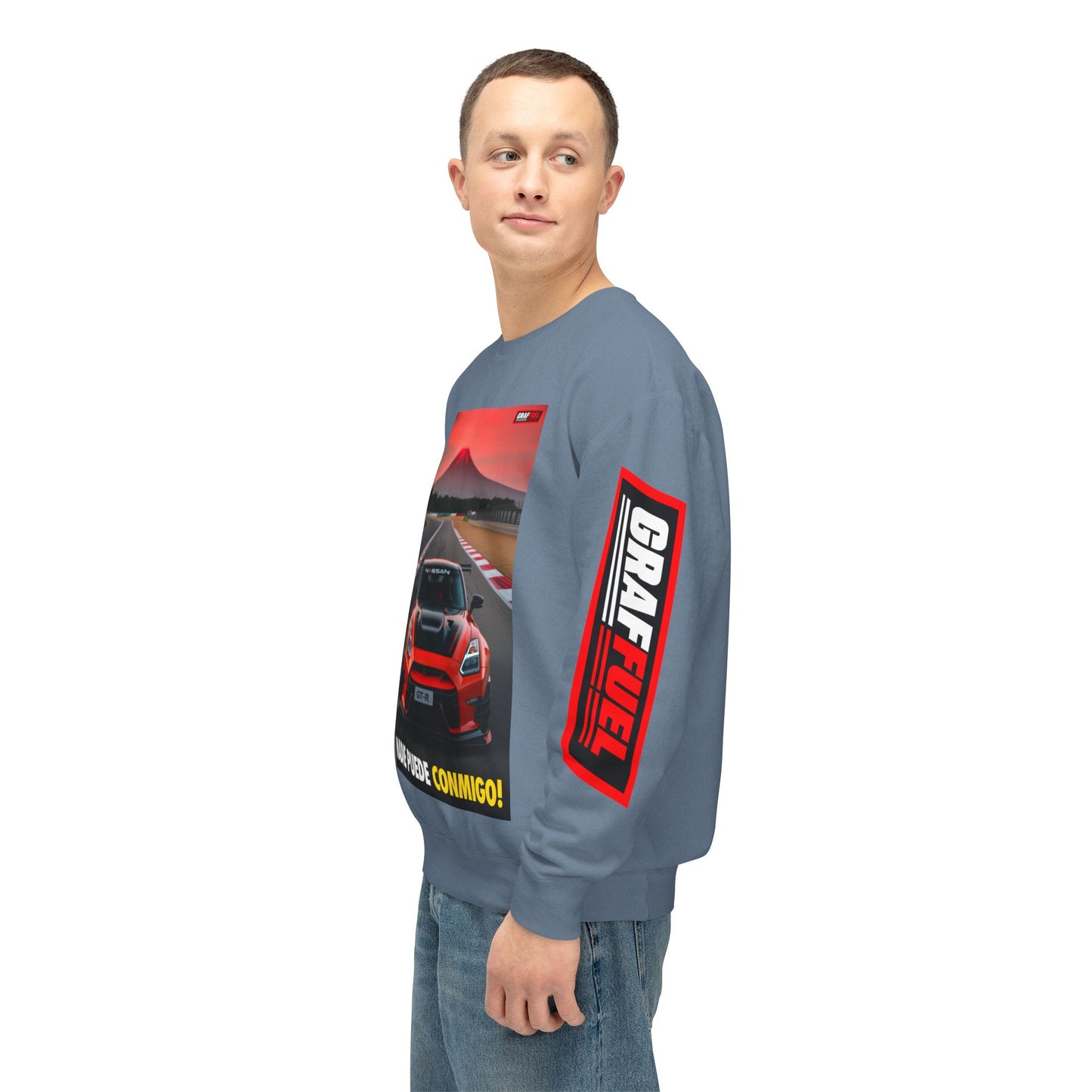 NADIE PUEDE CONMIGO GT-R Crewneck Sweatshirt