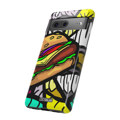 BITE MY BURGER Phone Cases