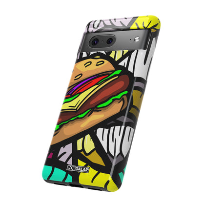 BITE MY BURGER Phone Cases