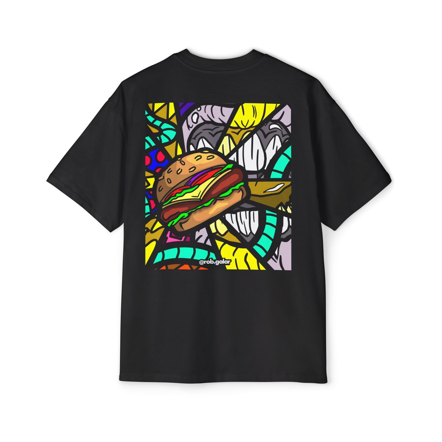 BITE MY BURGER Oversize Tee