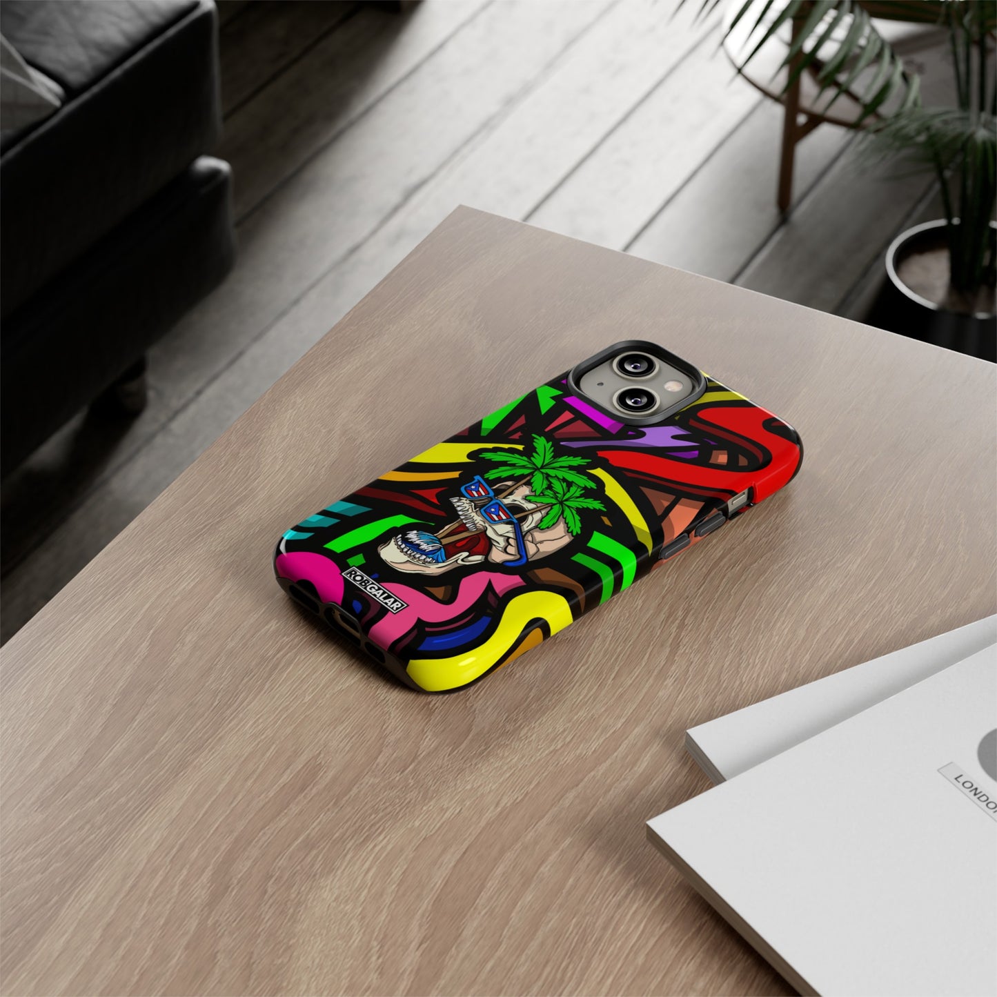 TROPI-SKELETON Phone Cases