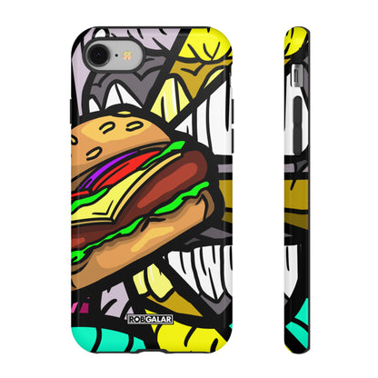 BITE MY BURGER Phone Cases