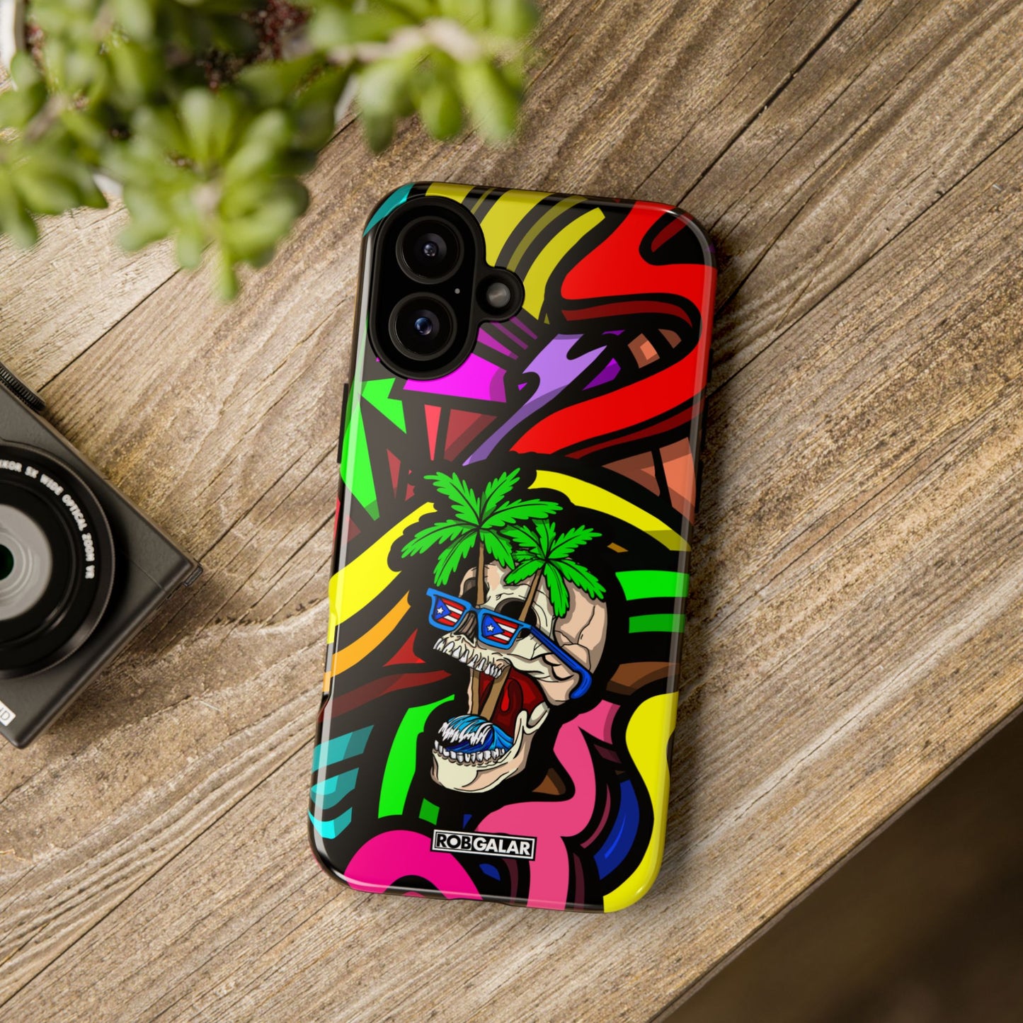 TROPI-SKELETON Phone Cases