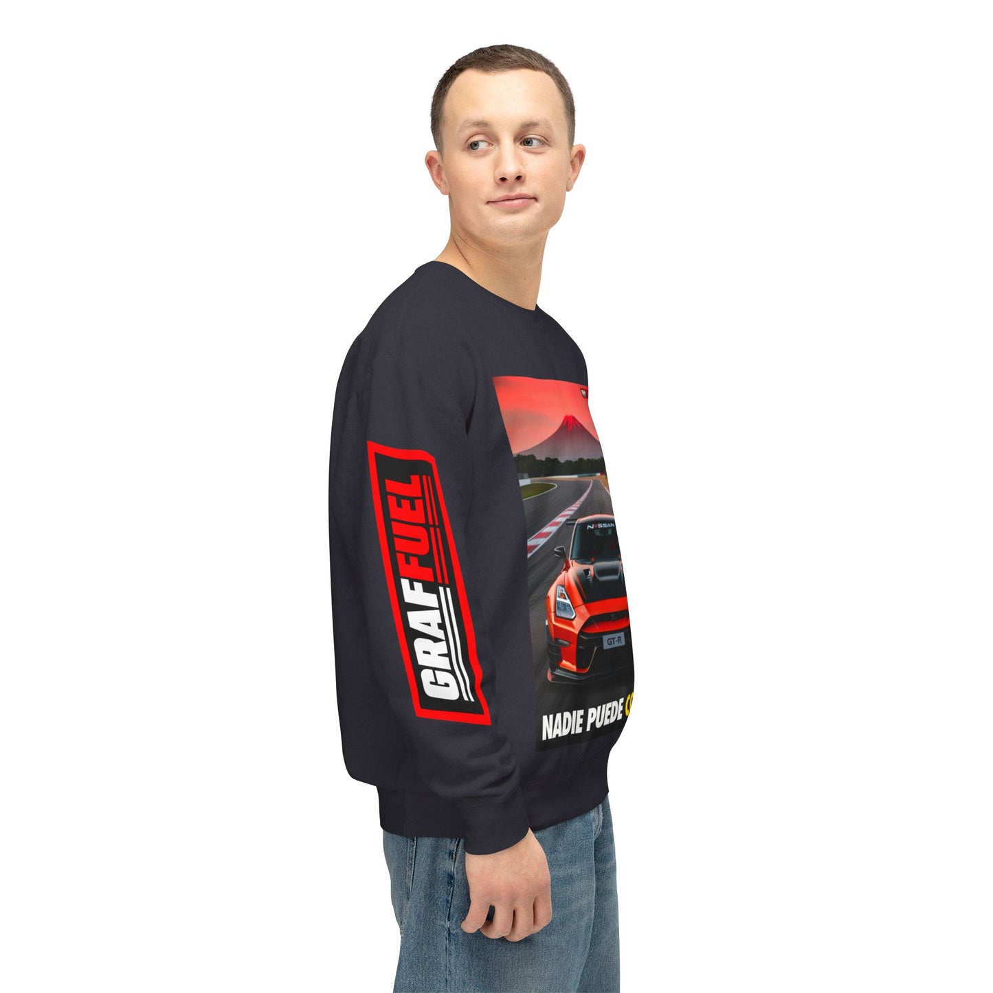 NADIE PUEDE CONMIGO GT-R Crewneck Sweatshirt