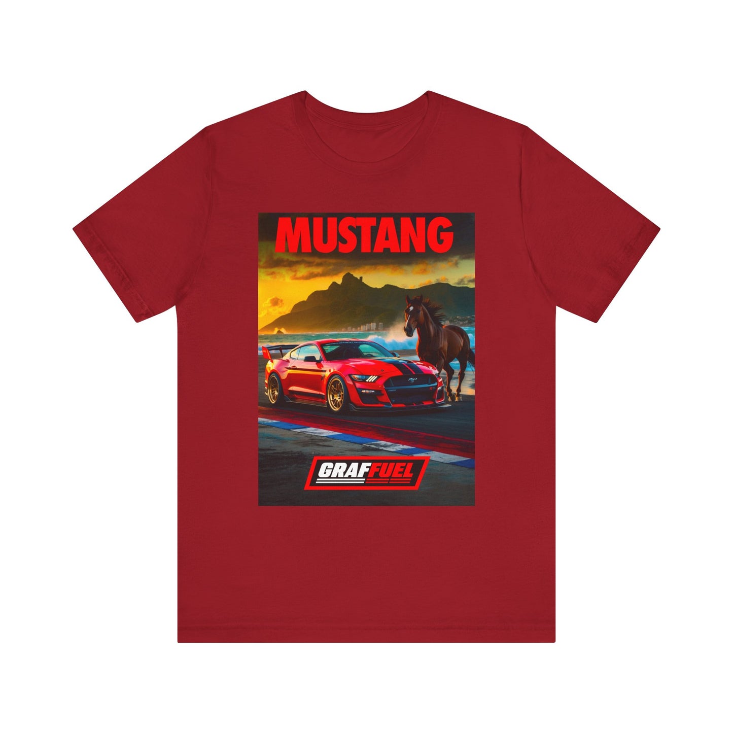 MUSTANG RED HORSE Shirt