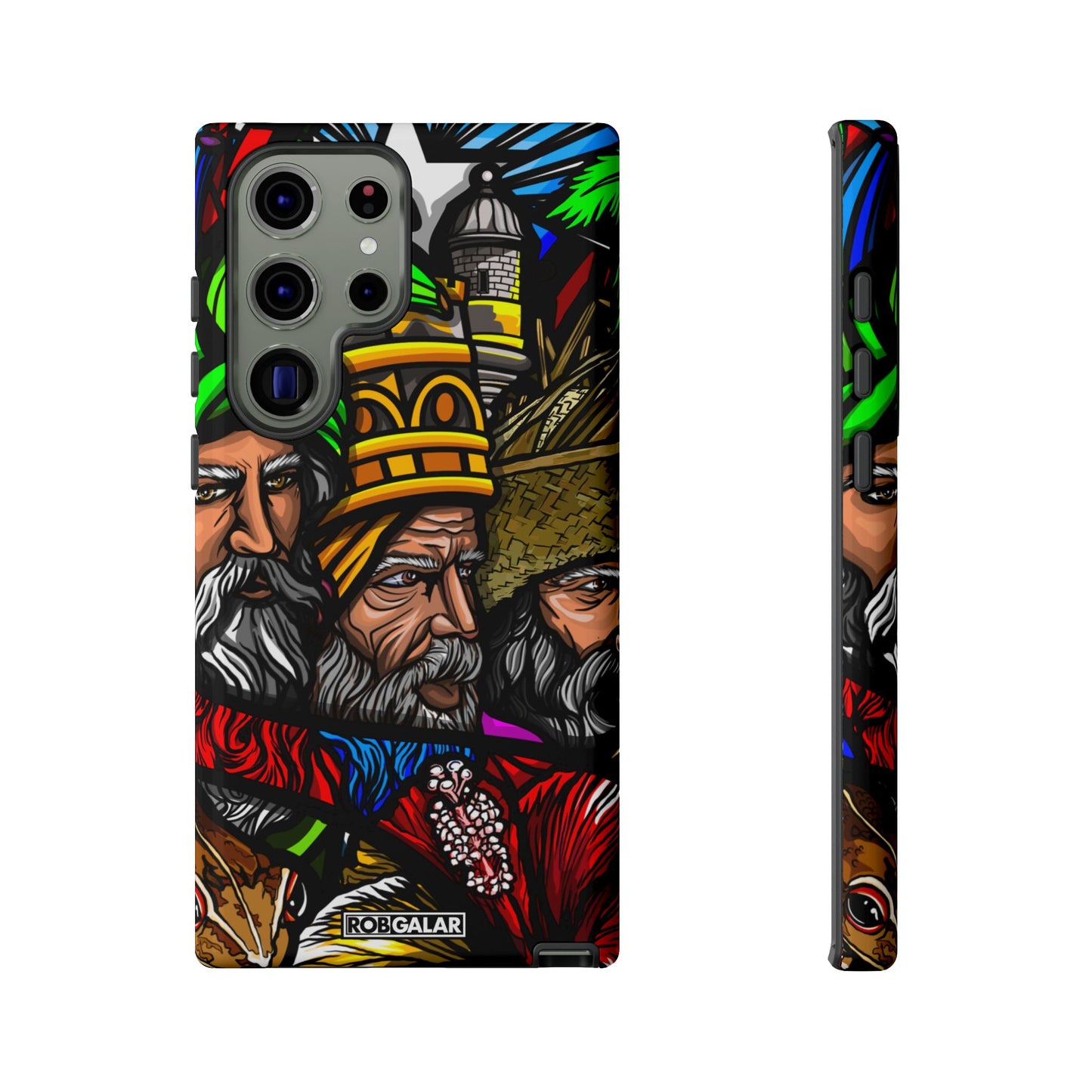 TRES SANTOS REYES Phone Cases