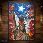 COBRE - Framed Canvas Art