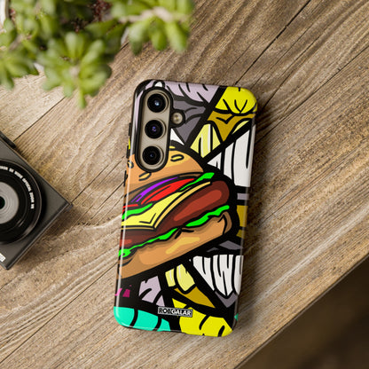 BITE MY BURGER Phone Cases