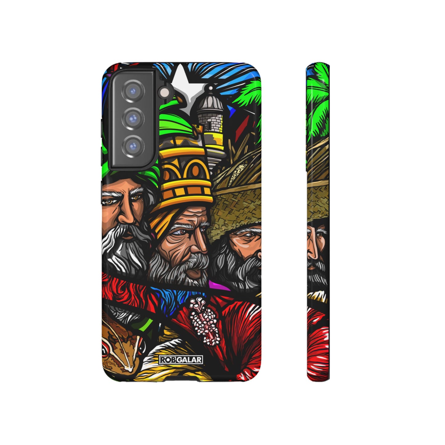 TRES SANTOS REYES Phone Cases