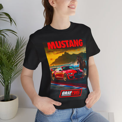 MUSTANG RED HORSE Shirt