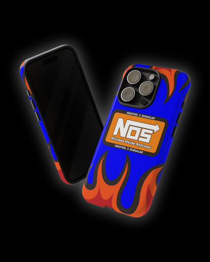 NOS FLAMES GRAFFUEL Phone Cases