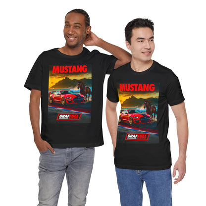 MUSTANG RED HORSE Shirt