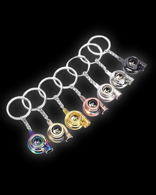 Whistle Sound Turbo Keychain