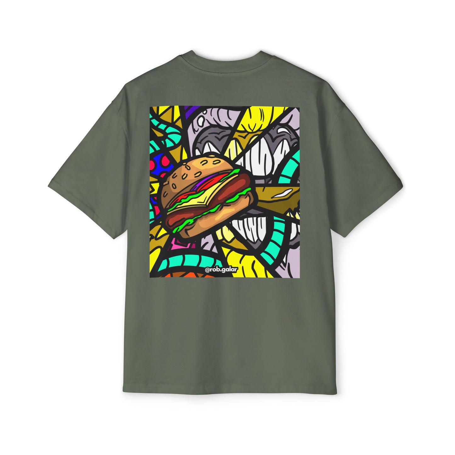 BITE MY BURGER Oversize Tee