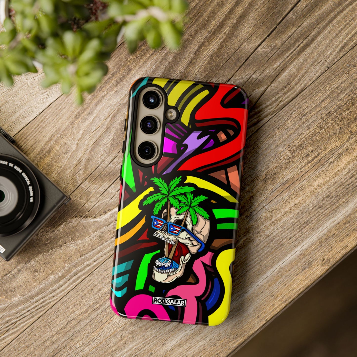 TROPI-SKELETON Phone Cases