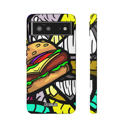 BITE MY BURGER Phone Cases