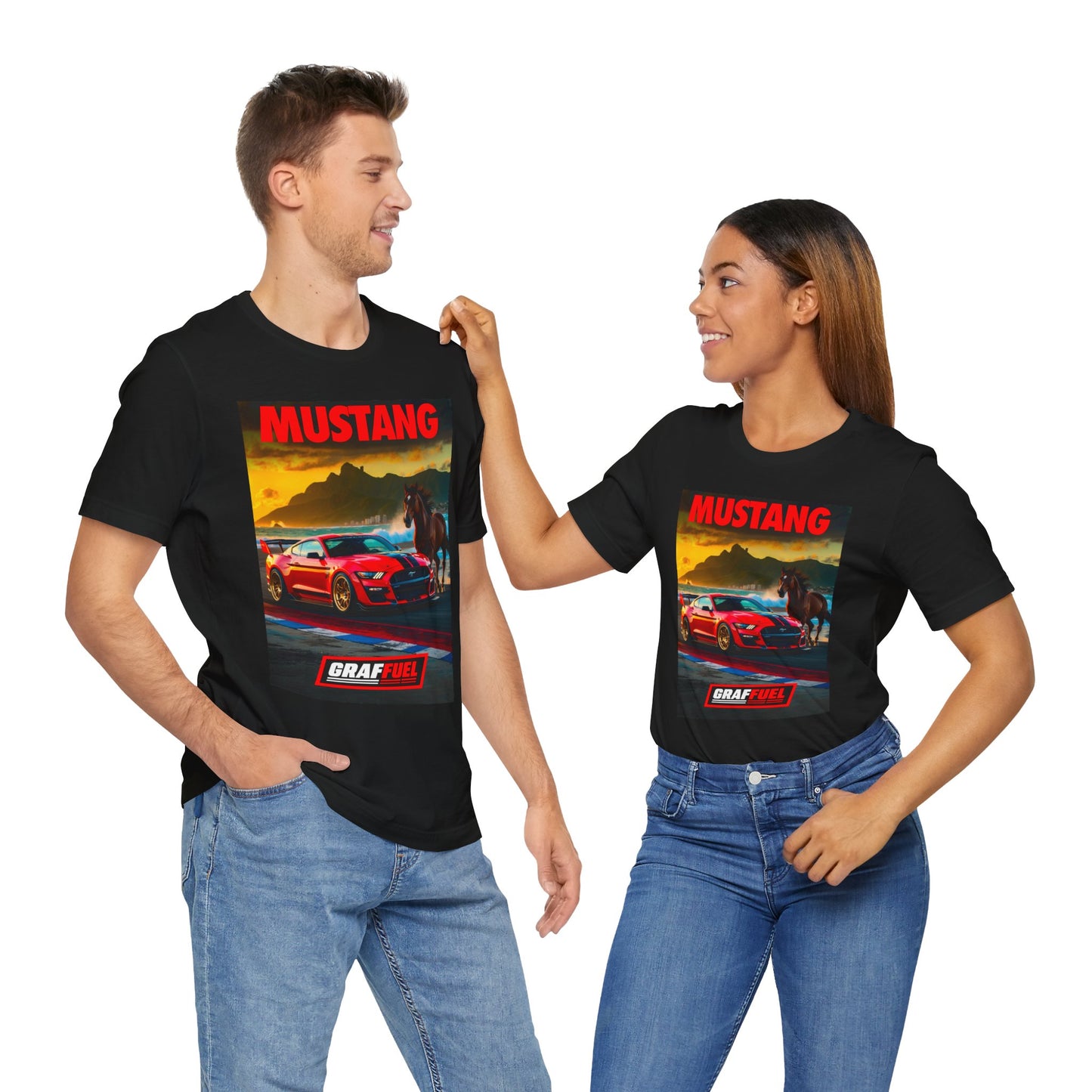 MUSTANG RED HORSE Shirt