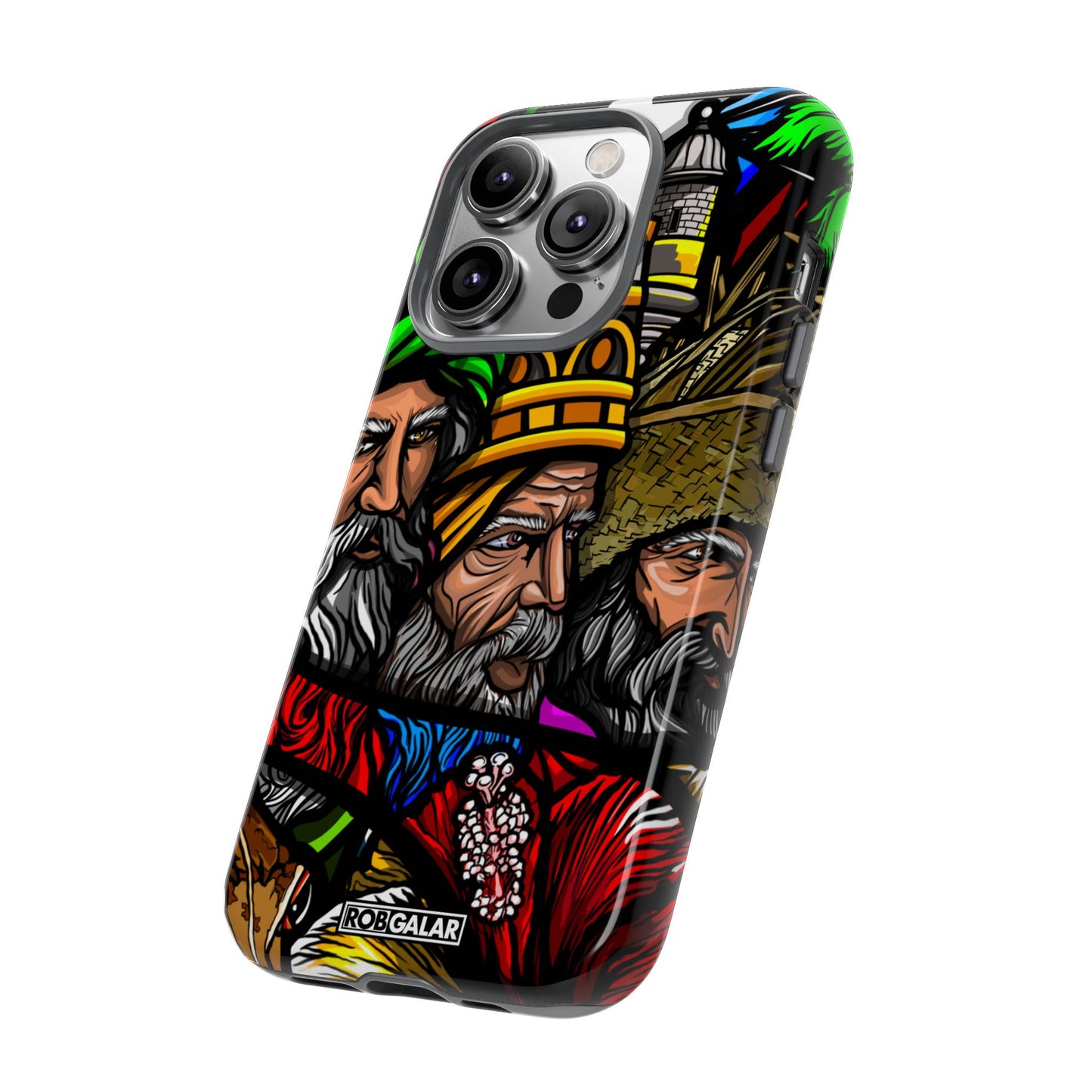 TRES SANTOS REYES Phone Cases