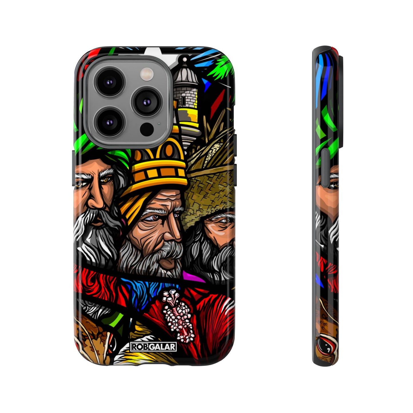 TRES SANTOS REYES Phone Cases