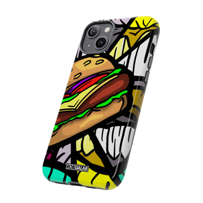 BITE MY BURGER Phone Cases