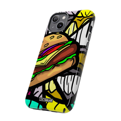 BITE MY BURGER Phone Cases