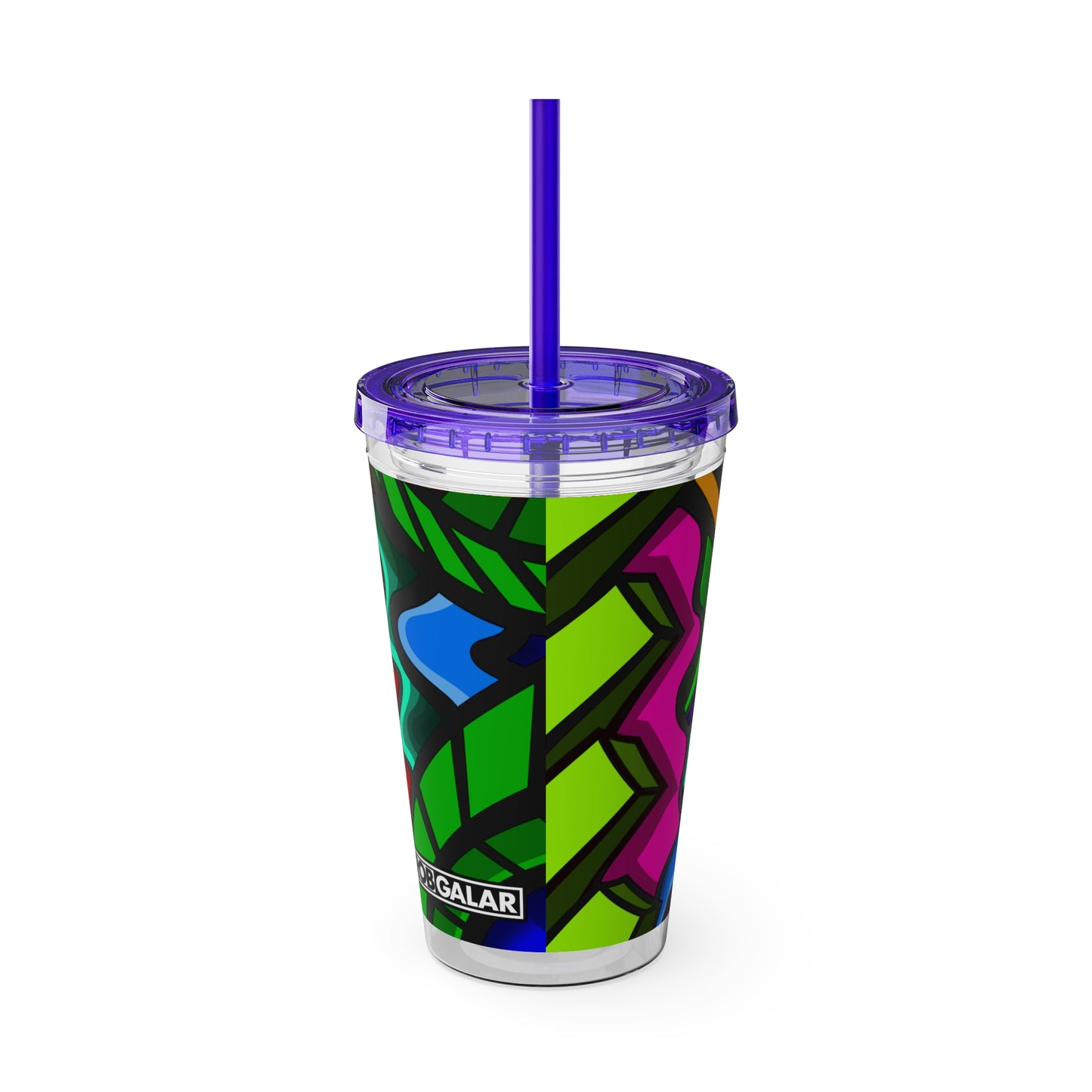 COLOR STYLUS SUNSPLASH Tumbler with Straw