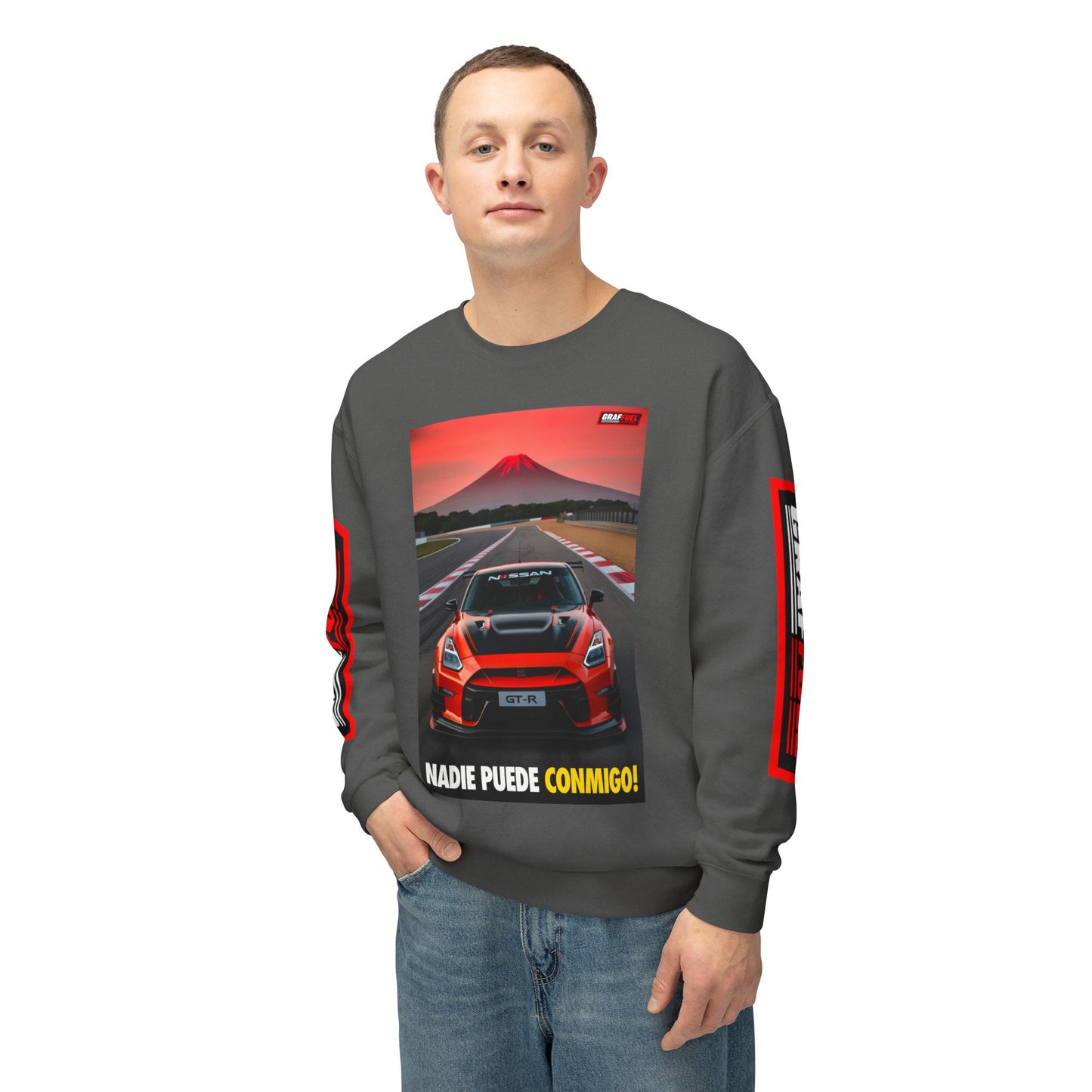 NADIE PUEDE CONMIGO GT-R Crewneck Sweatshirt