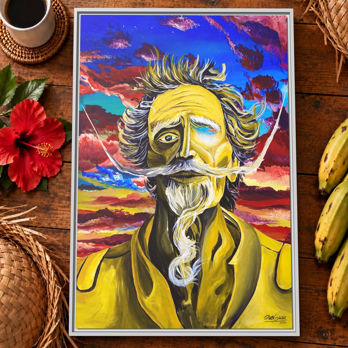 QUIJOTE - Framed Canvas Art