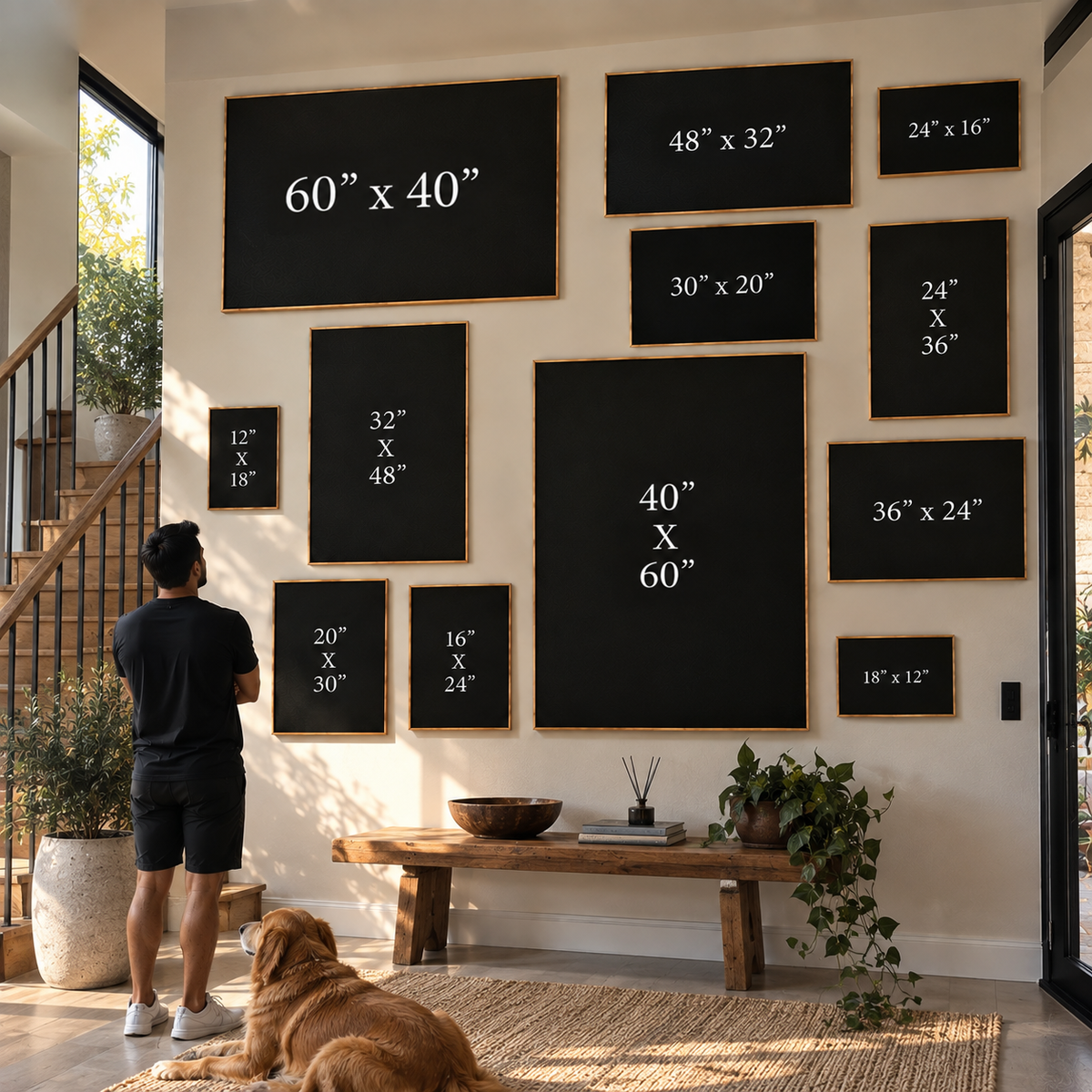 Vertical size guide